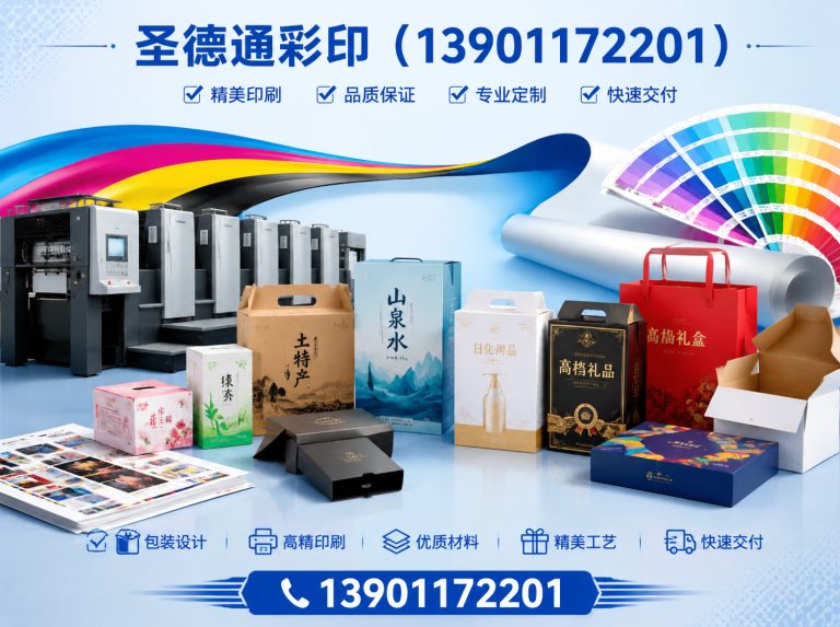 通州区包装印刷展示图